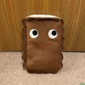 Kidrobot Yummy World 10" Sandy the Ice Cream Sandwich Plush Pillow